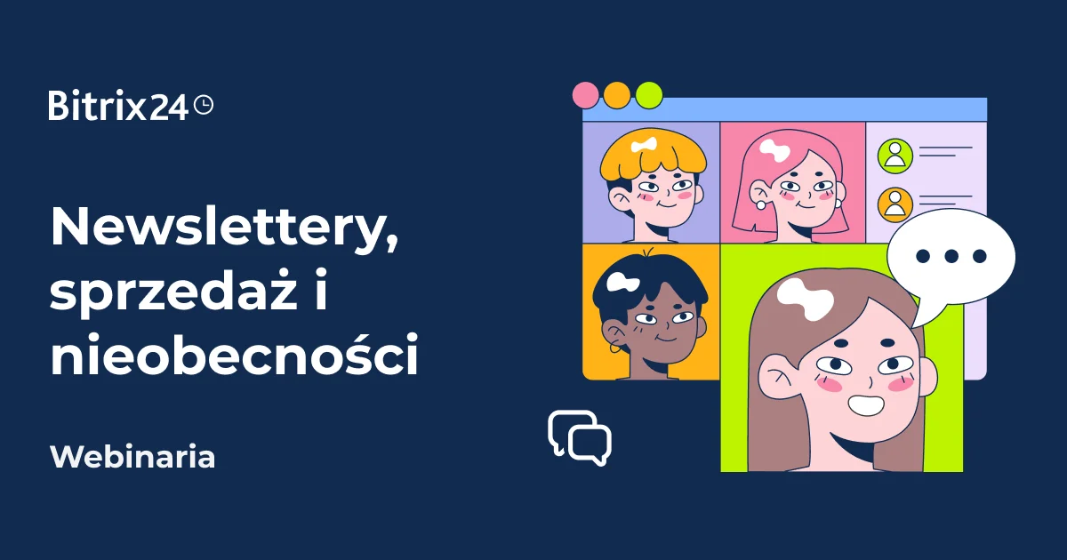 Webinaria prowadzone przez Partnerów Bitrix24 – kwiecień 2025