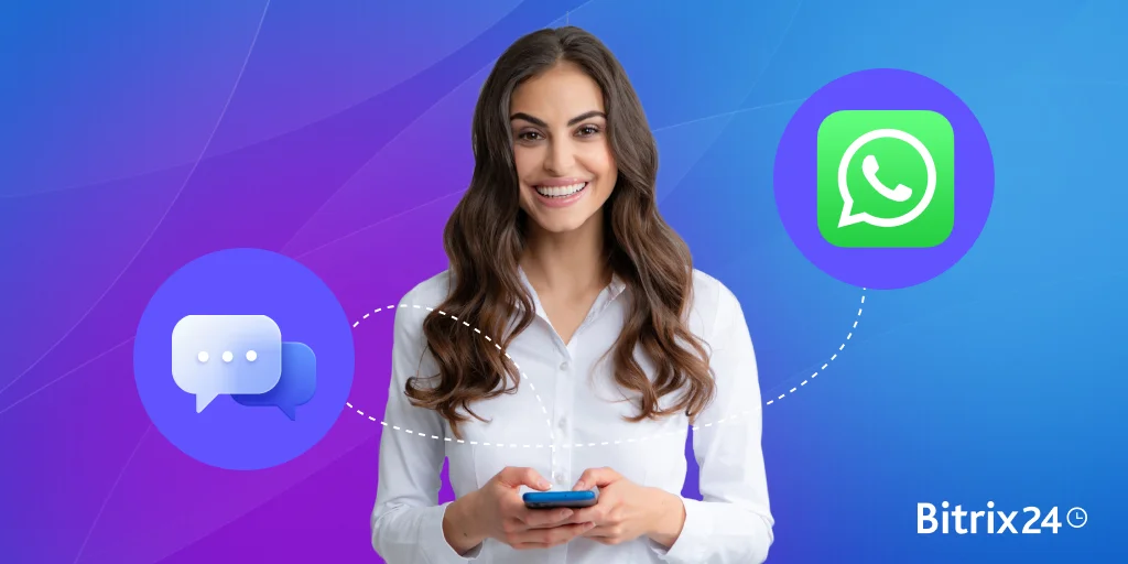 Wiadomości WhatsApp z CRM w Bitrix24