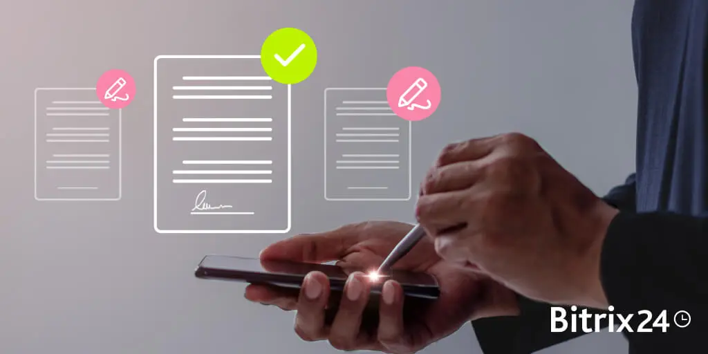 Cyfrowe podpisy dokumentów w firmie – automatyzacja, reguły i e-Podpis w HR w Bitrix24