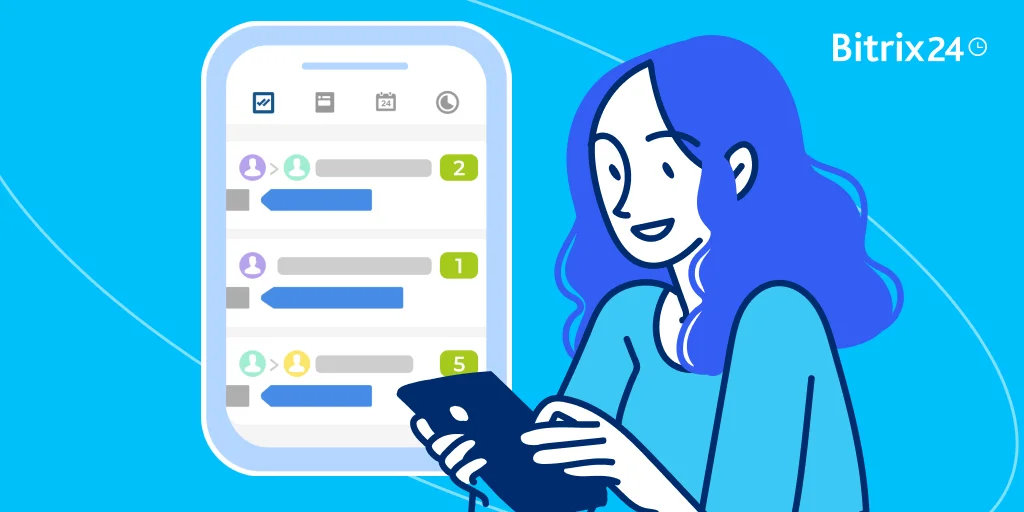 Bitrix24: zadania w aplikacji mobilnej