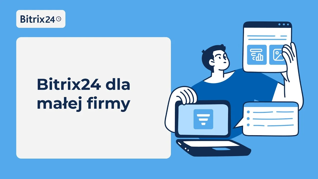  Bitrix24 dla małej firmy – Darmowy plan (CRM, zadania, komunikacja)