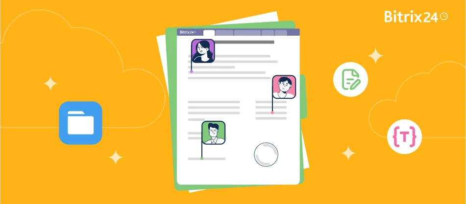 Współedytacja plików w Bitrix24.Docs