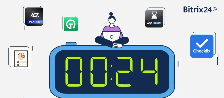 Top 5 aplikacji do zarządzania czasem w Bitrix24