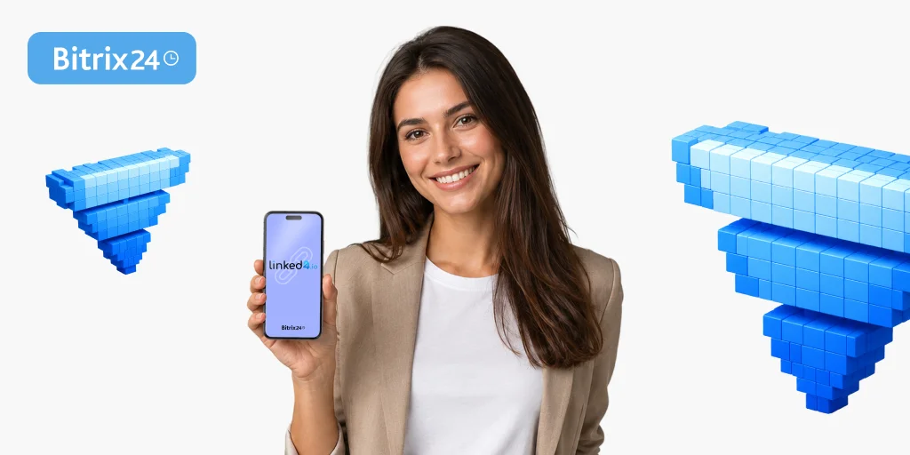 LinkedIn i Bitrix24 w jednym miejscu: poznaj integrację Linked24.io