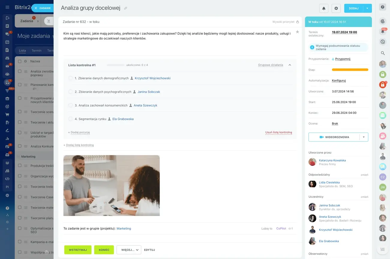 Przejrzyste, szczegółowe karty zadań – klucz do zrozumienia celów