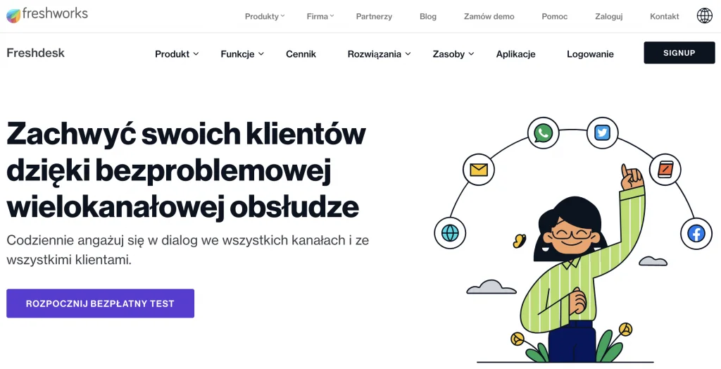 oprogramowanie freshdesk